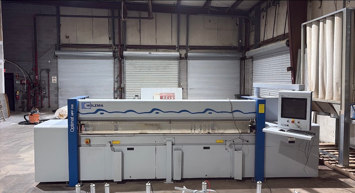 Image for Marietta, GA: CNC Nesting, Panel Saws, Edgebander, Widebelt Sander - HOLZMA & BUSELLATO