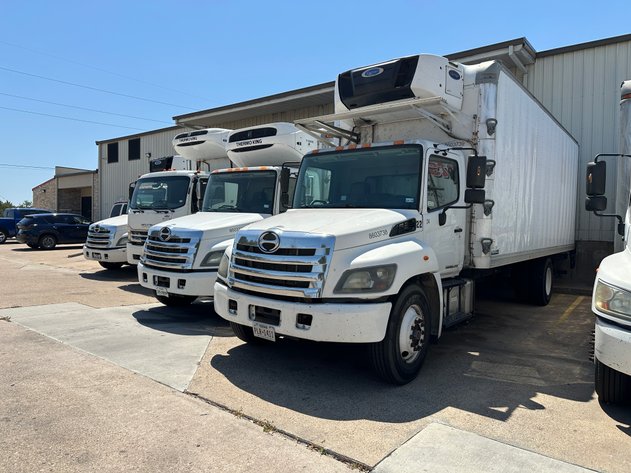 Image for Bryan, TX: ISUZU, HINO & FREIGHTLINER Reefer Trucks with THERMO KING & CARRIER, Trailers & Fleet Vehicles of Former Meat Processor