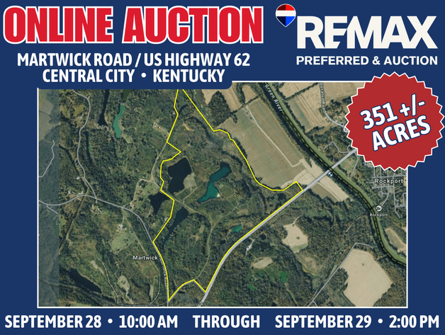 Image for 351 +/- Acres on Martwick Road / US Highway 62・Central City