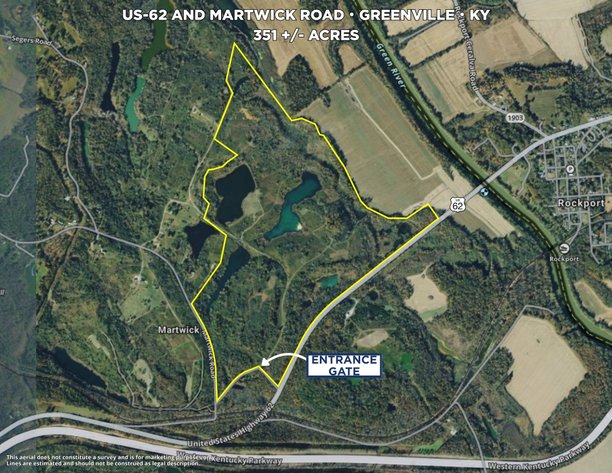 Image for 351 +/- Acres on Martwick Road / US Highway 62・Central City