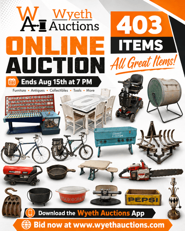 Image for Newark Ohio Online Auction Aug 15th 7pm