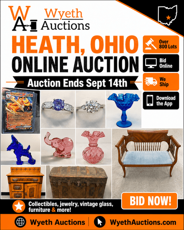 Image for Heath Ohio Online Auction Sept 14th