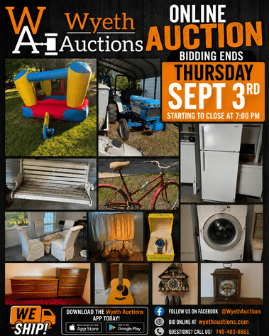 Image for Wilkins Corner, Newark, Ohio – At-Home Online Auction – September 3rd