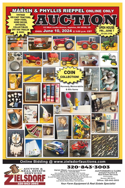 Image for MARLIN & PHYLLIS RIEPPEL ONLINE ONLY AUCTION