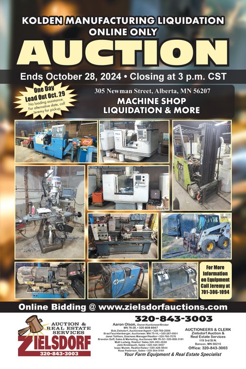 Image for Kolden Manufacturing Liquidation Online Only Auction