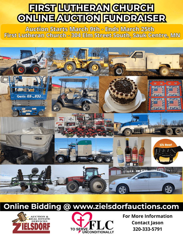 Image for First Lutheran Church Online Only Fundraiser Auction