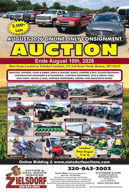 Image for August 2026 Online Only Consignment Auction