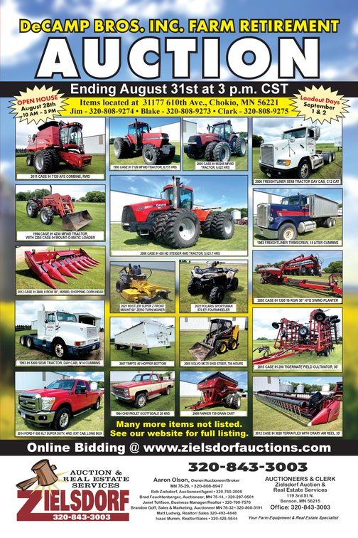 Image for DeCamp Brother Inc. Online Only Farm Retirement Auction