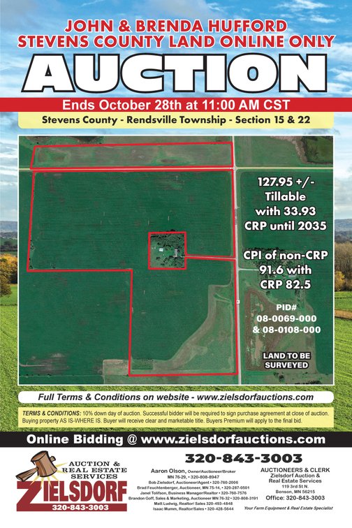 Image for Stevens County Land Online Only Auction