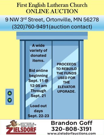 Image for First English Lutheran Church 2026 Online Only Benefit Auction