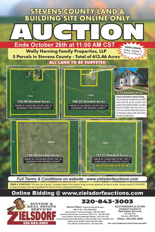 Image for Stevens County Land & Building Site Online Only Auction