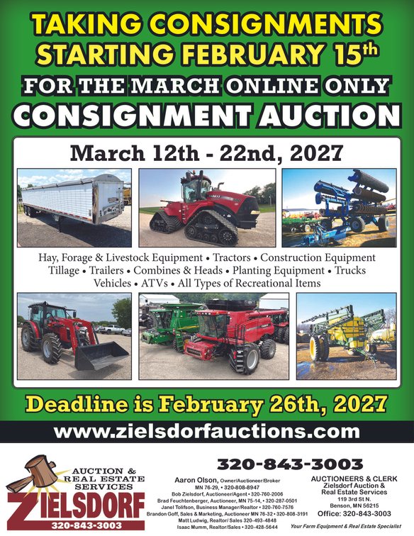Image for March 2027 Online Only Consignment Auction