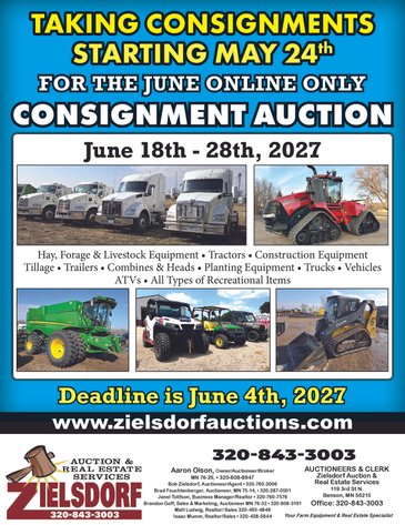 Image for June 2027 Online Only Consignment Auction