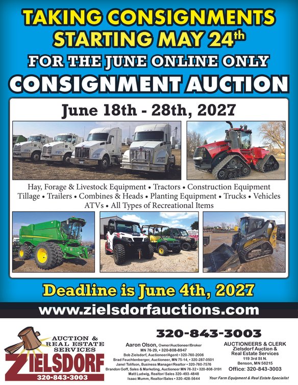 Image for June 2027 Online Only Consignment Auction