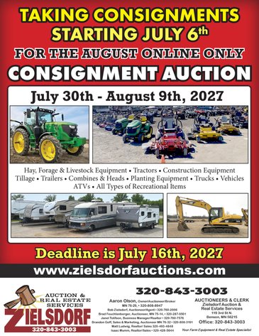 Image for August 2027 Online Only Consignment Auction