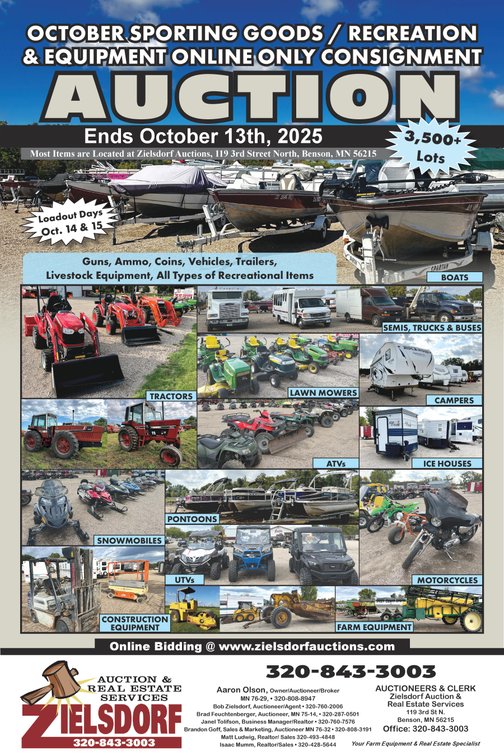 Image for October 2025 Sporting Goods & Recreation Online Only Consignment Auction
