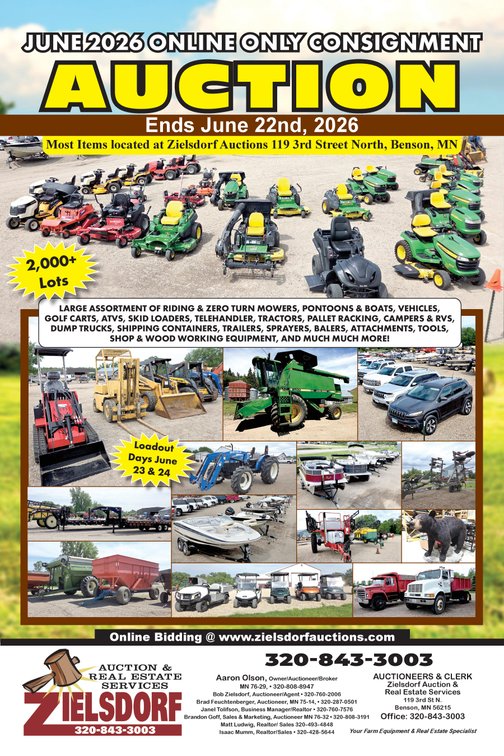 Image for June 2026 Online Only Consignment Auction