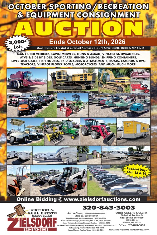 Image for October 2026 Sporting / Recreation & Equipment Online Only Consignment Auction