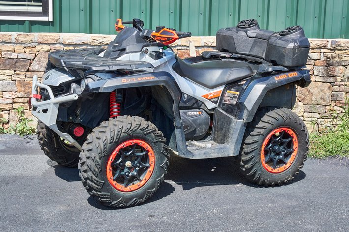 Image for Yellow Gallery - Can-AM Outlander 4 wheeler, Husqvarna TE 300 Off Road Motorcycle, Go Carts, and Great Estate Items!