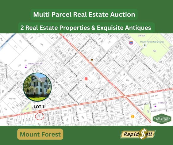 Image for UNRESERVED - Multi Parcel Real Estate Auction - Mount Forest