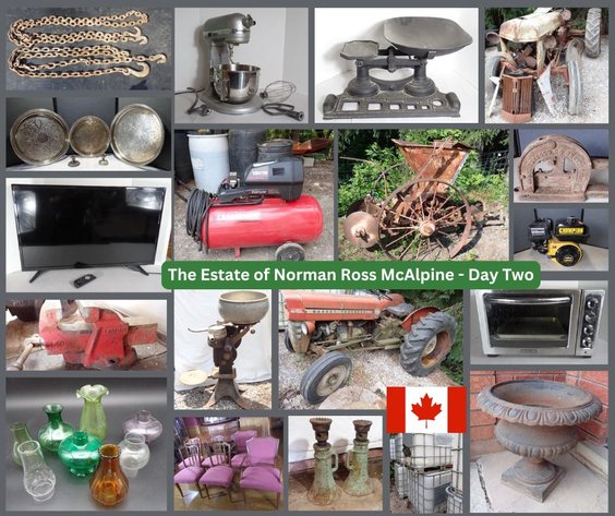 Image for Day Two - The Estate of Norman Ross McAlpine - Caledon - Thursday, Aug. 20th