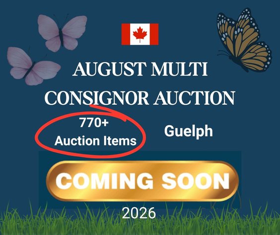 Image for August Multi Consignor Auction - Guelph