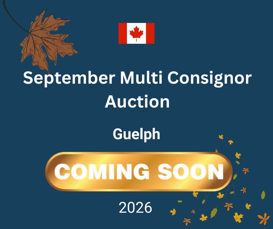 Image for September Multi Consignor Auction - Guelph