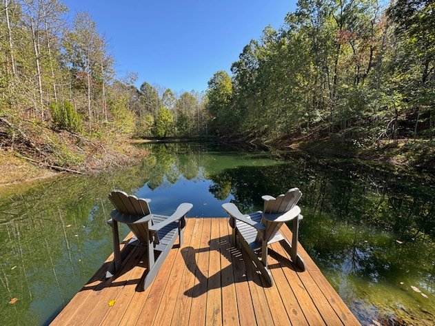 Image for Cabin & Lake - 44.5 acres on Hwy 50 in Hickman County - Joins 800-acre WMA!