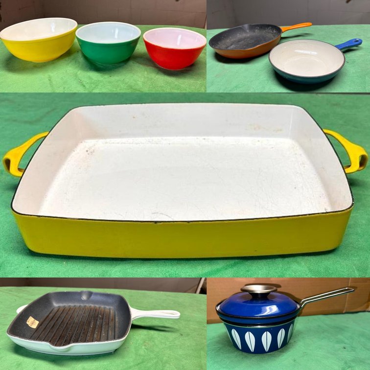 Image for Vintage Kitchenwares, Cookware, Costume Jewelry Estate