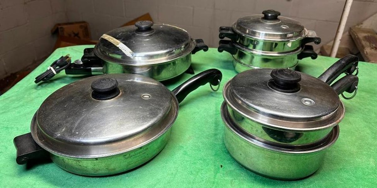 Image for Vintage Kitchenwares, Cookware, Costume Jewelry Estate