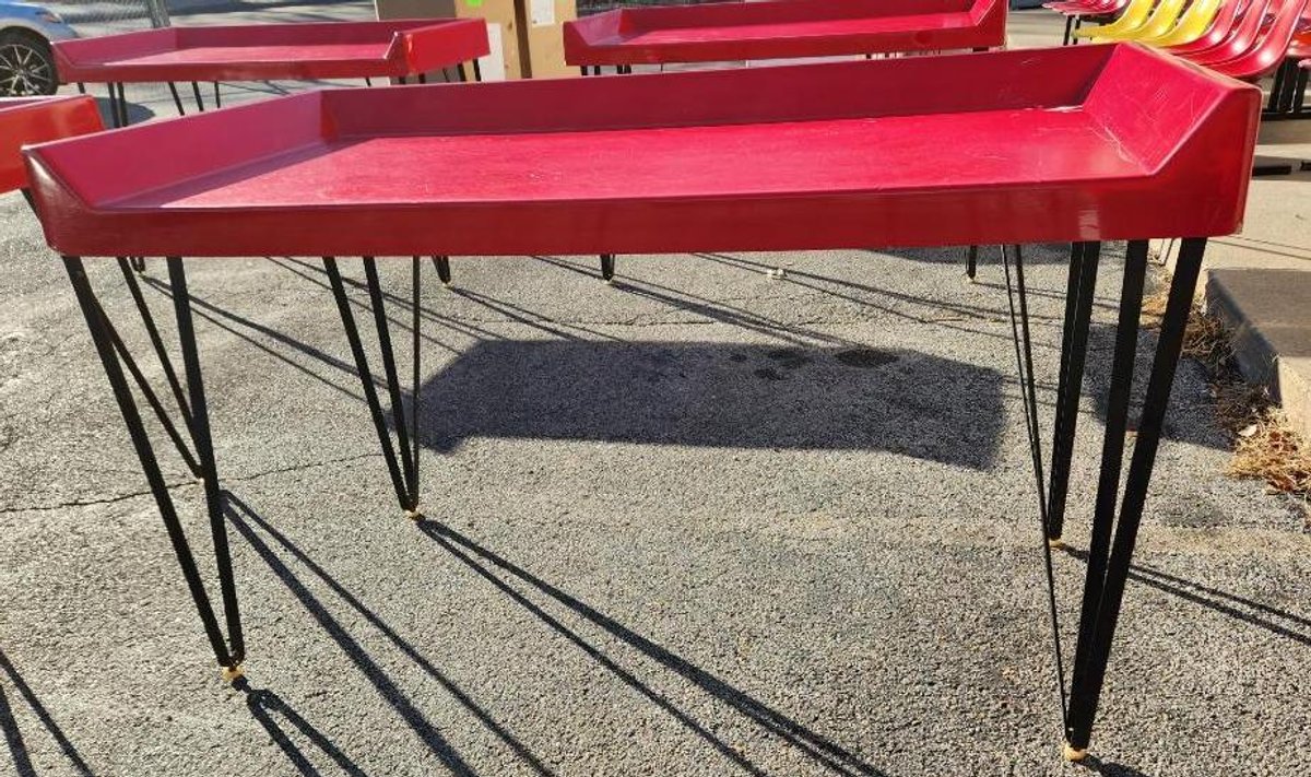 Image for Work Tables, Break Room Furniture, Laundromat Folding Tables, Seating, Commercial Washers