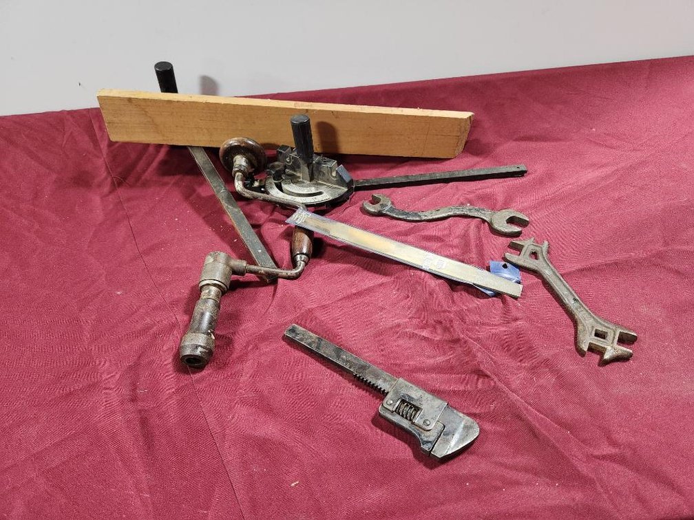 Image for Mondern & Vintage Tools, Antiques - Omaha, Nebr. Grizzy Tools, Woodworking Tools, Antique Tools, Early Americana Tradesman's Antiques, Tools, Etc, Some Vintage Toys, Antiques, BBQ Smoker and More