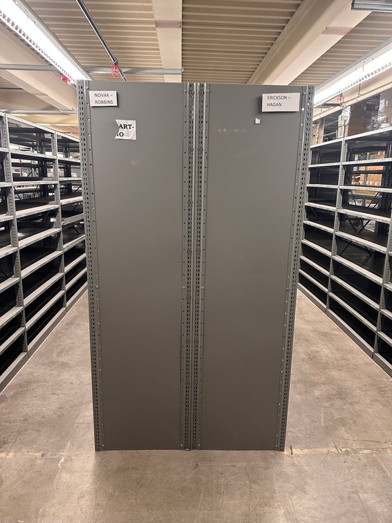 Image for Heavy-Duty Steel Shelving and Pallet Racking, Omaha, NE College Mail Center