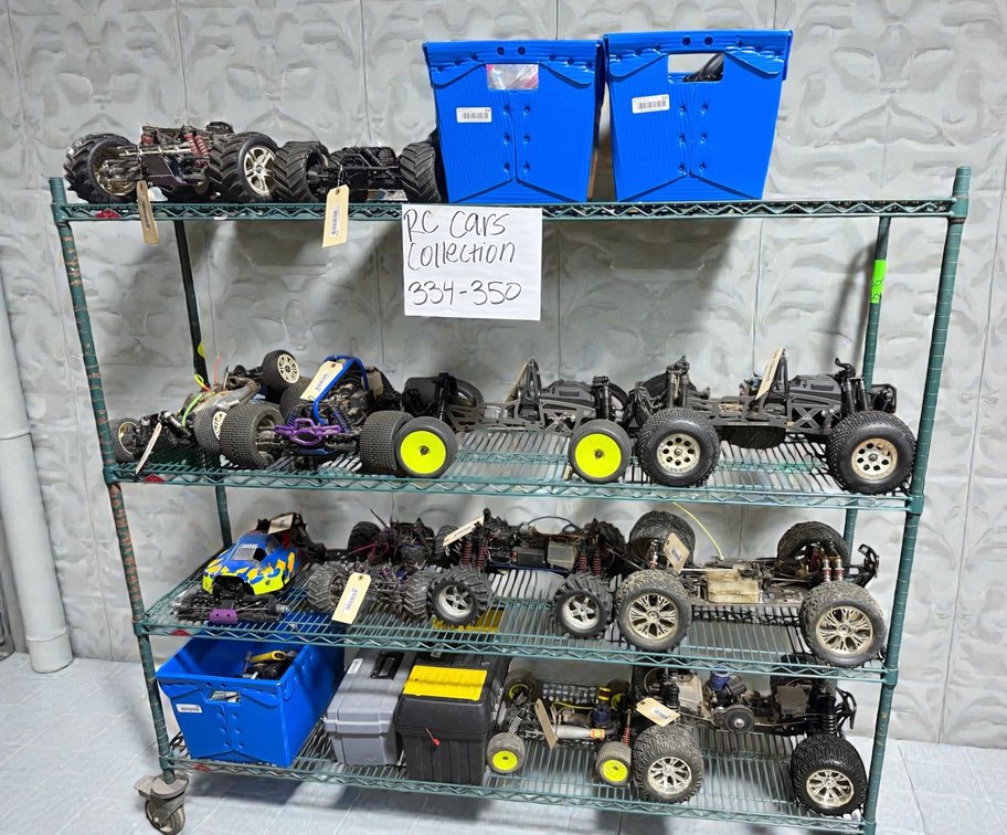 Image for RC Car and RC Hobby Estate Auction, 350+ Lots, 200+ Cars