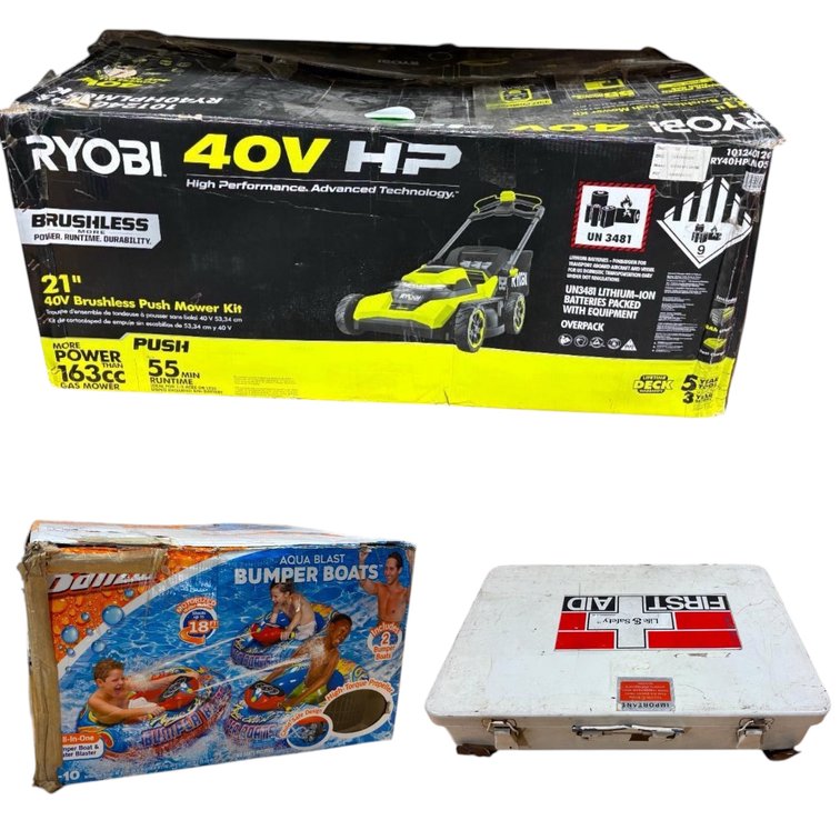 Image for New Ryobi Cordless Mower, New Tools, Tactical, Toys, Clothing, Household & More #19