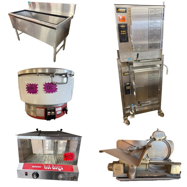 Image for Short-Run Restaurant Equipment Liquidation / from Orig. Churchich Equipment