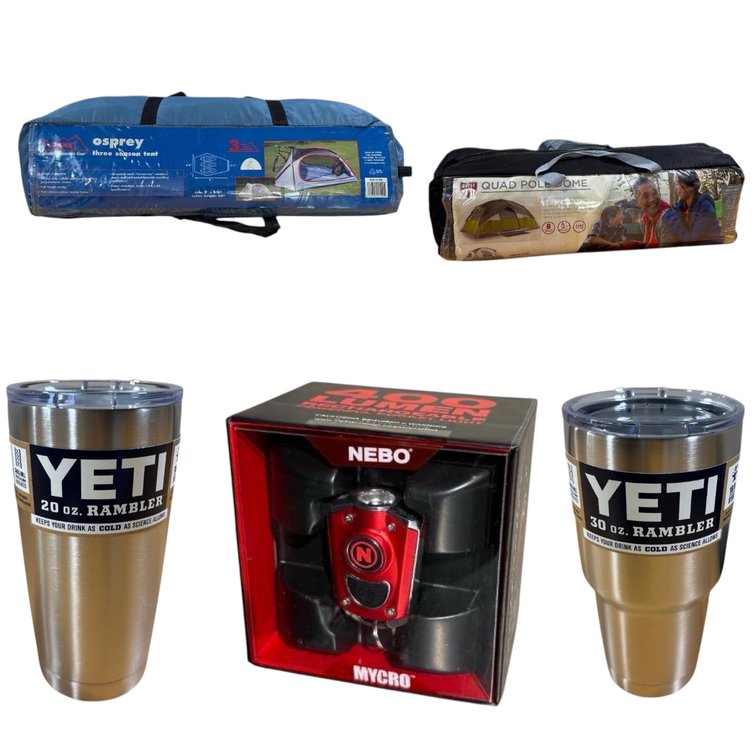 Image for Weekly Auction - Outdoor Activity, YETI Drinkware, Tools, Tactical & More #22