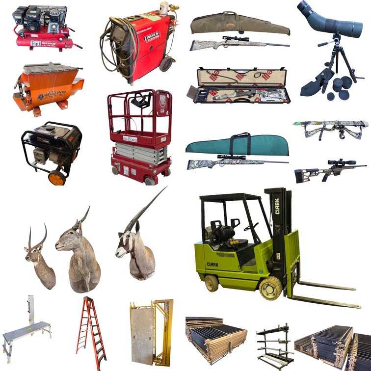 Image for Aksarben Fence Co. Annual Industrial, Firearms & African Mounts Timed-Auction