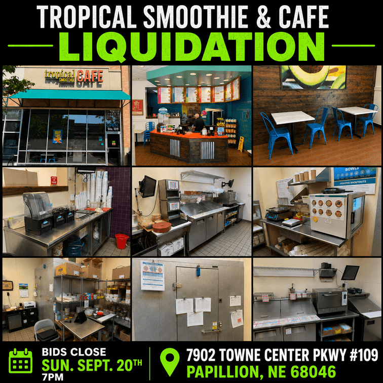 Image for Tropical Smoothie Cafe Liquidation