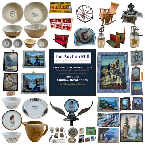 Image for Rare Small Nebraska Towns Memorabilia, Signs and Advertising