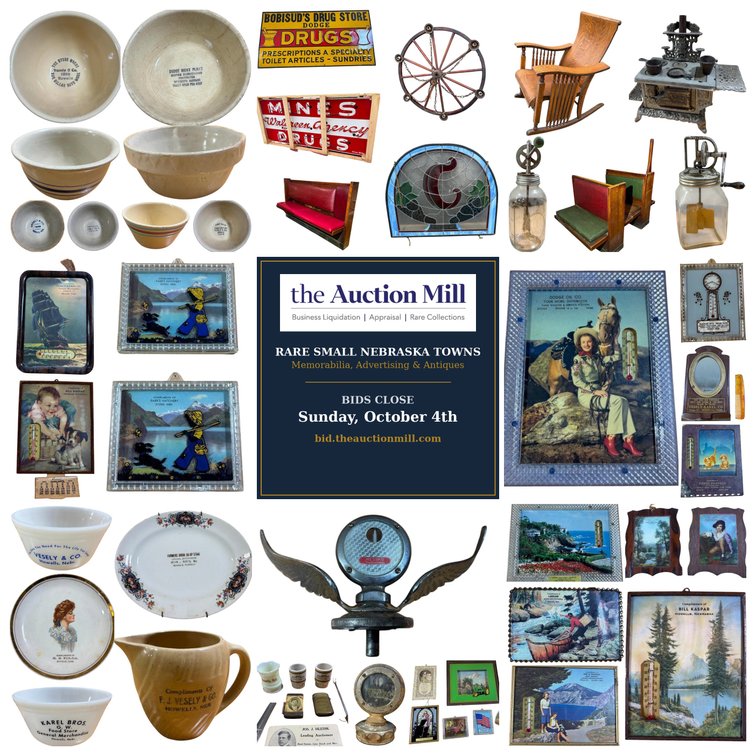 Image for Rare Small Nebraska Towns Memorabilia, Signs and Advertising