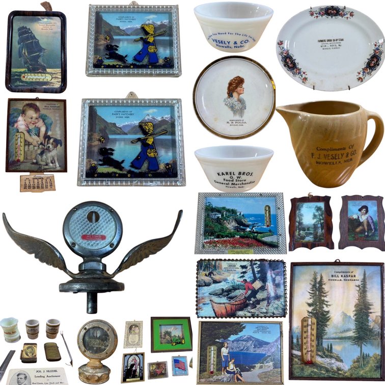 Image for Rare Small Nebraska Towns Memorabilia, Signs and Advertising