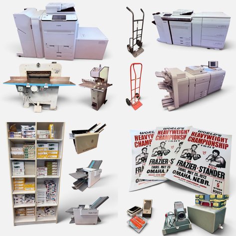 Image for Complete Liquidation — Commercial Print Shop | Council Bluffs, Iowa | Online Only