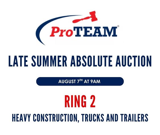 Image for RING 2 -17TH ANNUAL LATE SUMMER ABSOLUTE AUCTION
