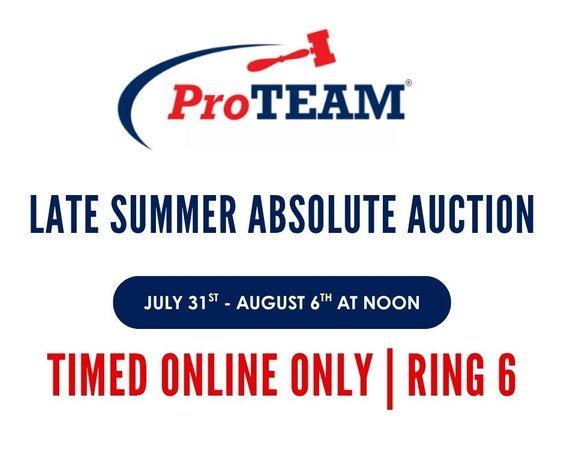 Image for RING 6 - 17th ANNUAL LATE SUMMER ABSOLUTE AUCTION