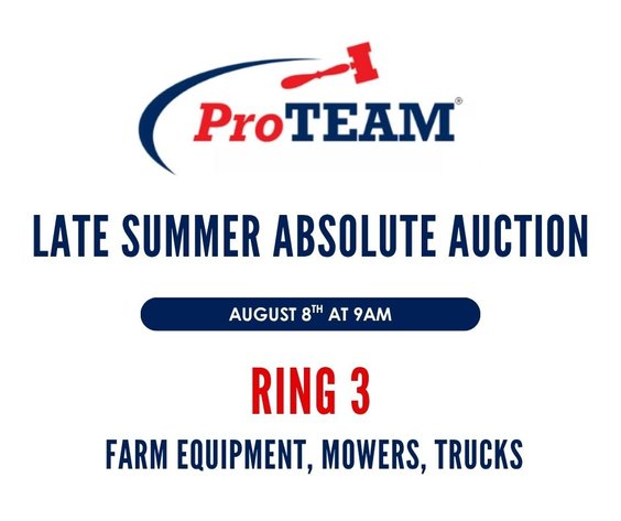 Image for RING 3 -17TH ANNUAL LATE SUMMER ABSOLUTE AUCTION