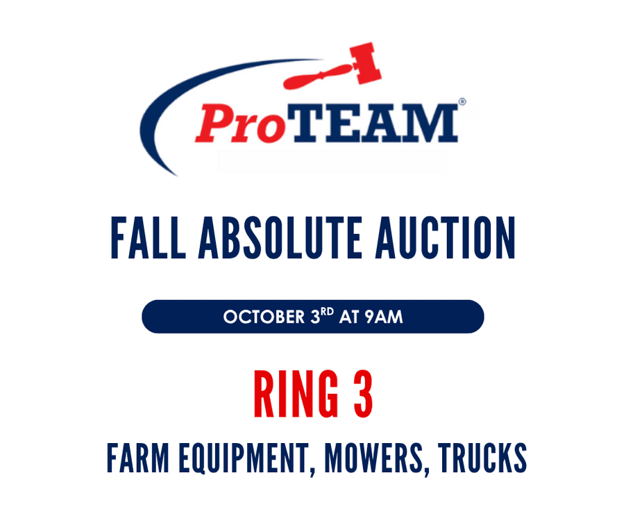 Image for RING 3 -17TH ANNUAL FALL ABSOLUTE AUCTION