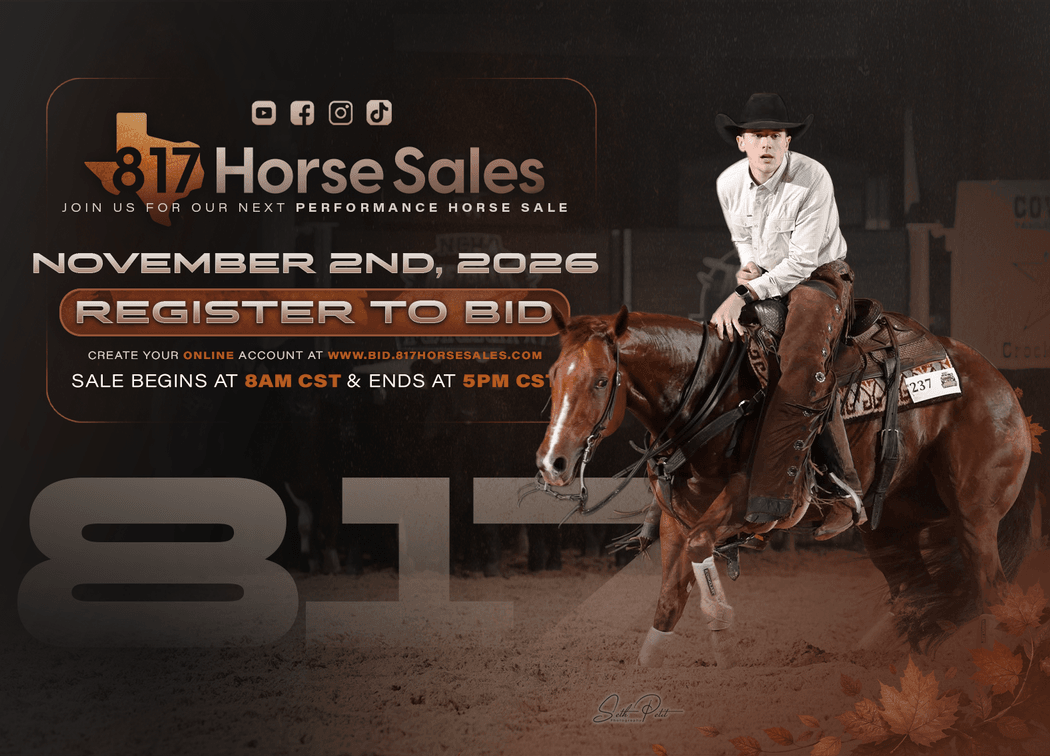 Image for 2026 November Performance Horse Sale- Session 2