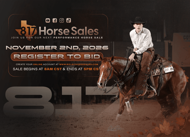 Image for 2026 November Performance Horse Sale- Session 2