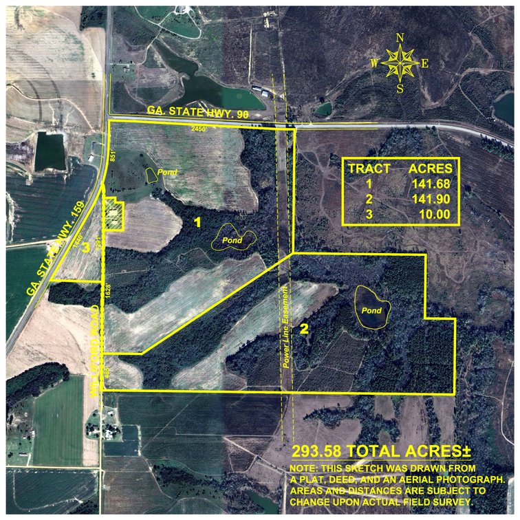 Image for 294+/- Acres – Hester Farm - Exceptional Hunting Opportunity - Versatile Farmland, Timber, & Ponds Offered Divided & as a Whole